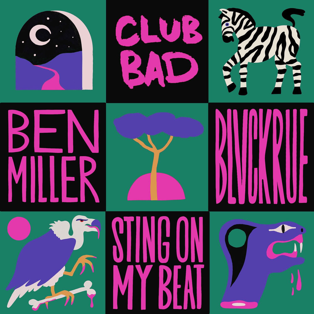 Ben Miller (Aus), BlvckRue, Sting On My Beat, cover art