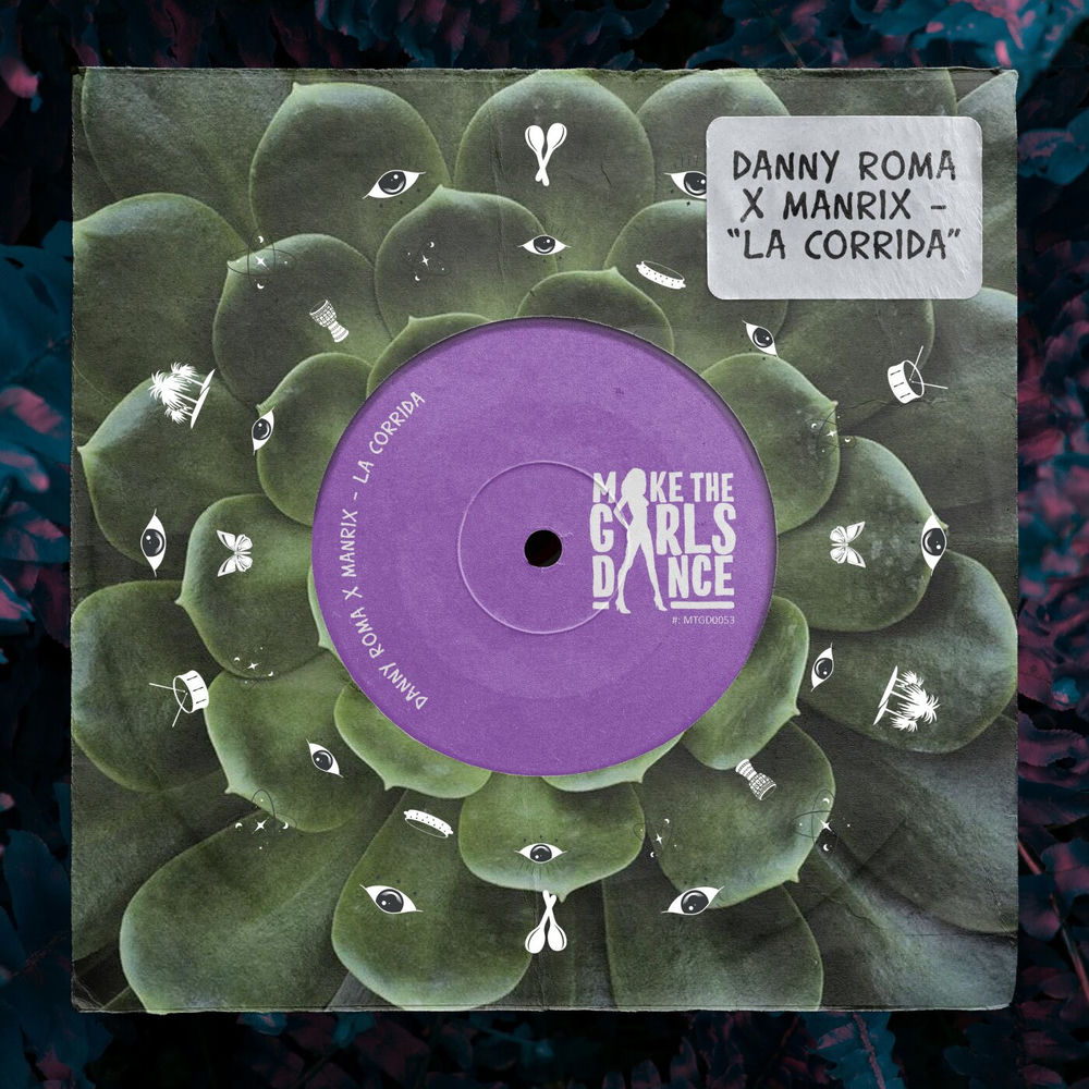 Danny Roma, Manrix, La Corrida, cover art