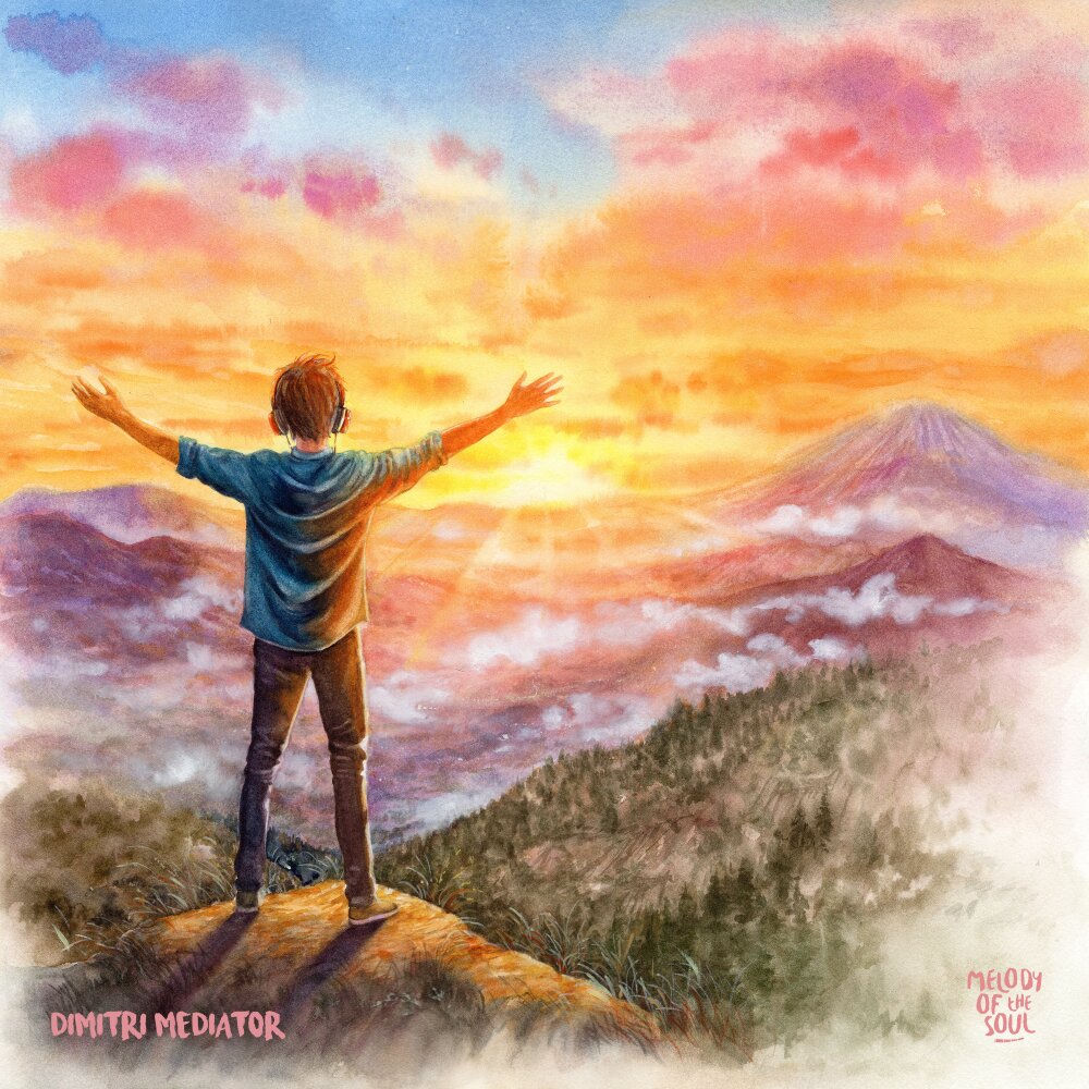 Dimitri Mediator, Nostalgia Paints, cover art