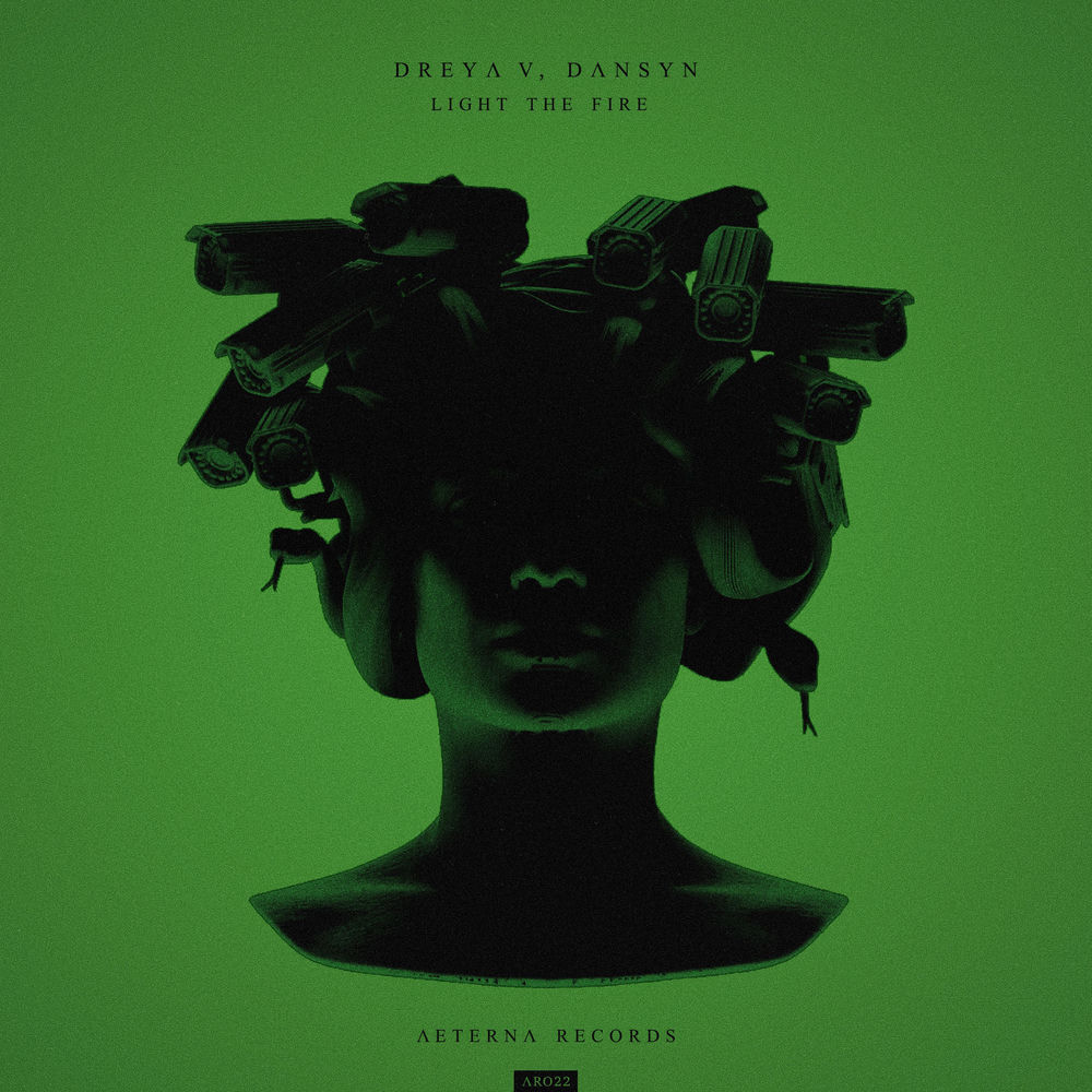 DREYA V, Dansyn, Light The Fire, cover art
