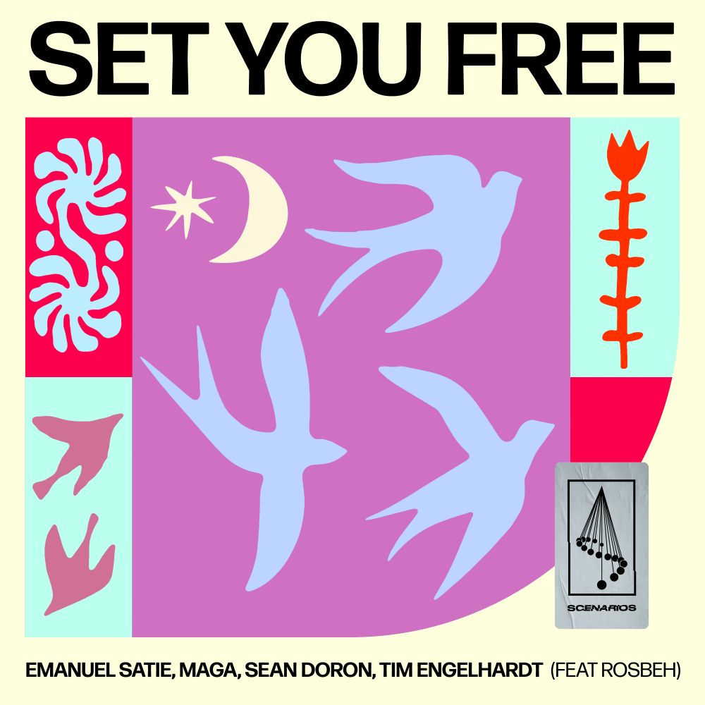 Emanuel Satie, Tim Engelhardt, Maga, Sean Doron, Rosbeh, Set You Free, cover art