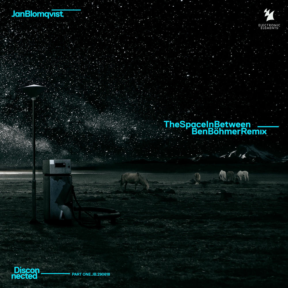Jan Blomqvist, The Space In Between, cover art