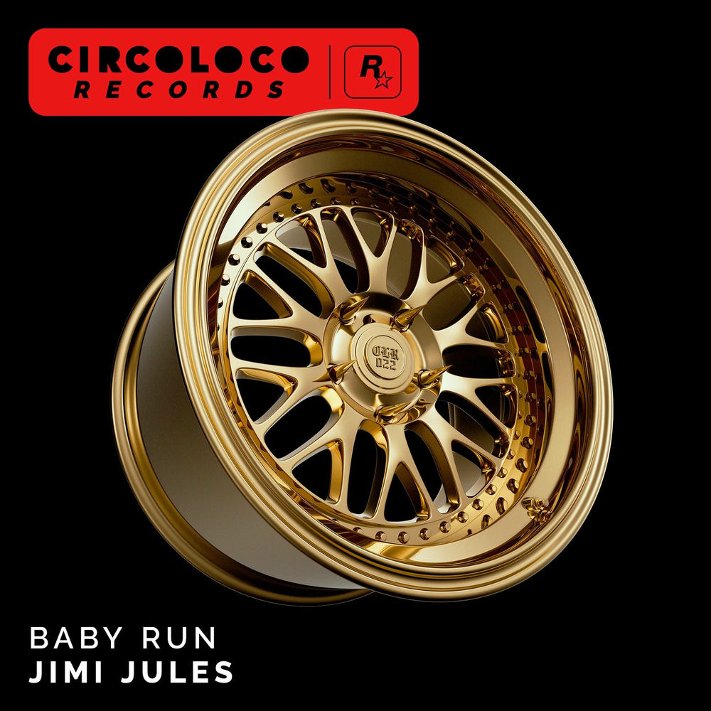 Jimi Jules, Baby Run, cover art