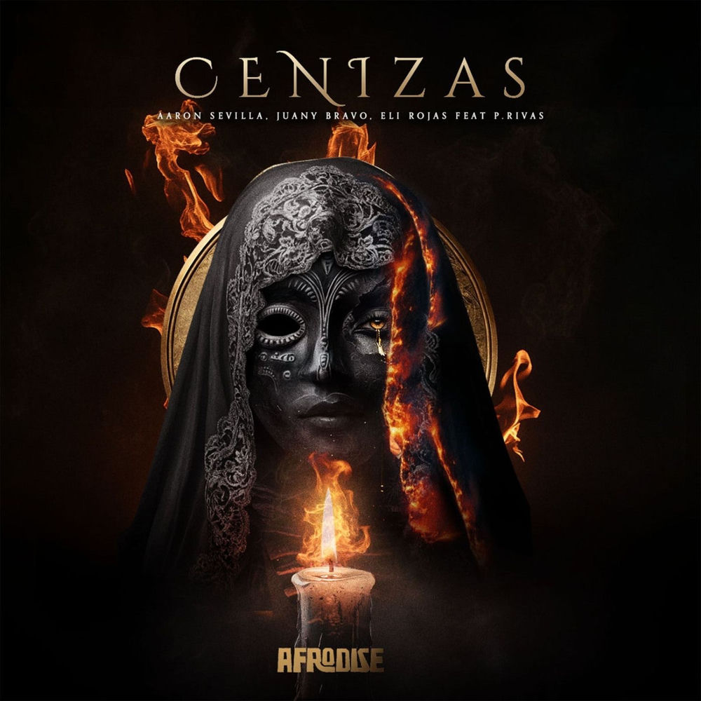 Juany Bravo, Eli Rojas, Aaron Sevilla, P.Rivas, Cenizas, cover art
