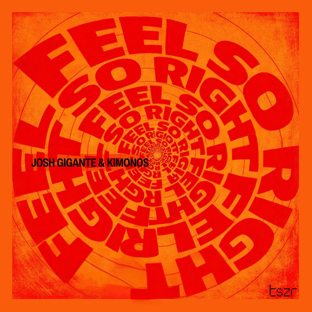 KIMONOS, Josh Gigante, Feel So Right, cover art