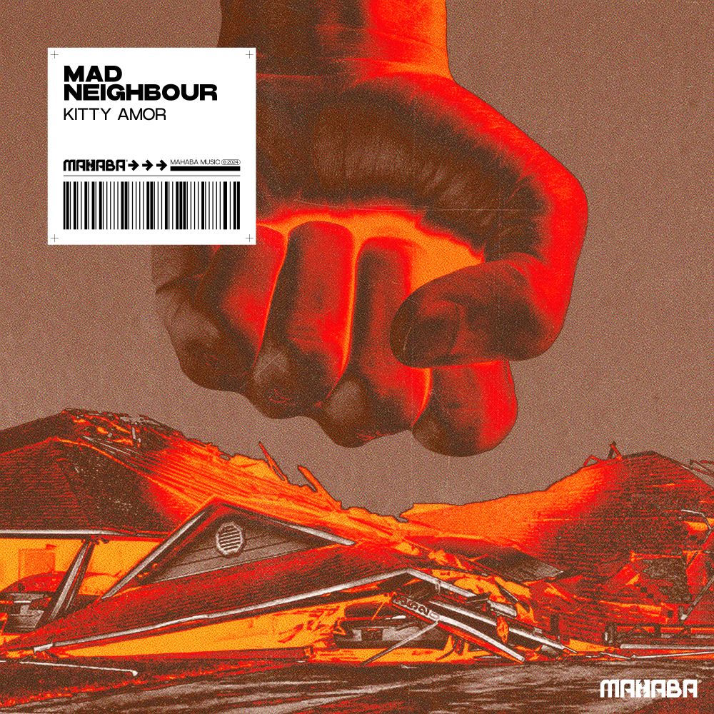 Kitty Amor, Mad Neighbour, cover art