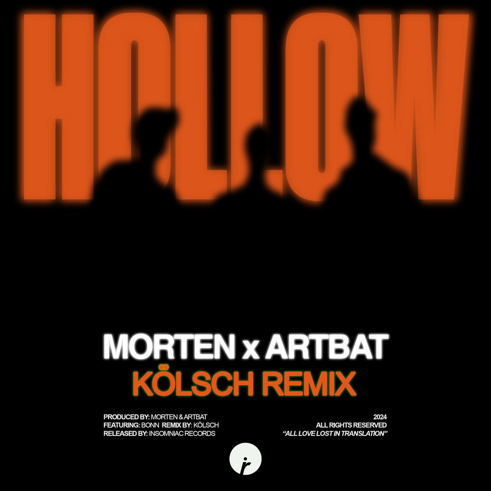 Kolsch, MORTEN, Bonn, ARTBAT, Hollow (feat Bonn) feat. Bonn, cover art
