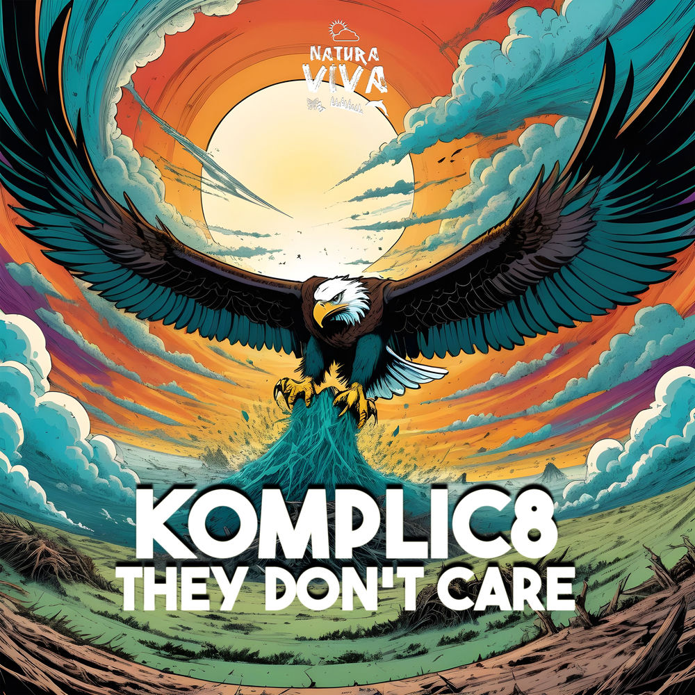 KOMPLIC8, They Don't Care, cover art
