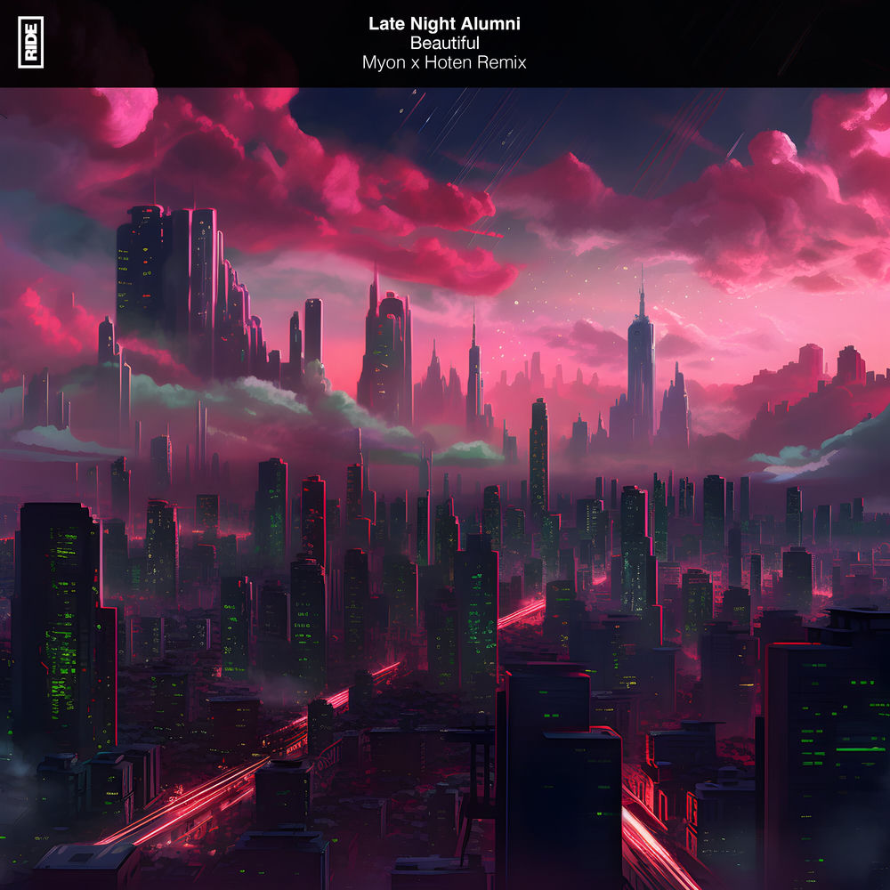 Late Night Alumni, Beautiful, cover art