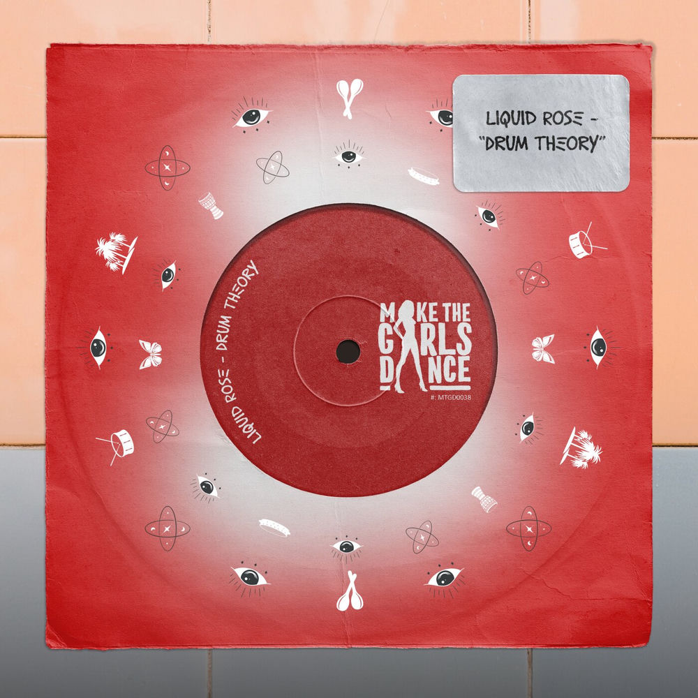 Liquid Rose, Drum Theory, cover art