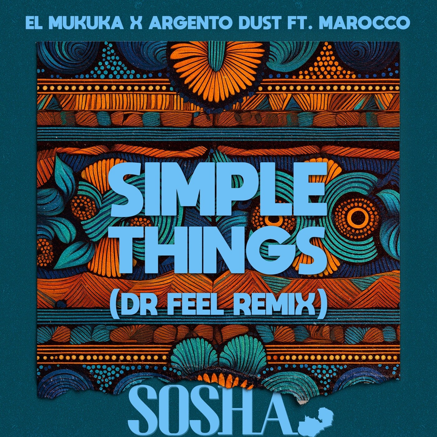 Marocco, Argento Dust, El Mukuka, Simple Things feat. Marocco, cover art