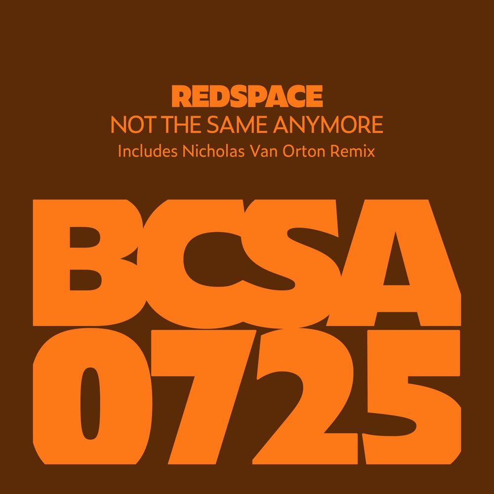 Redspace, Not the Same Anymore, cover art