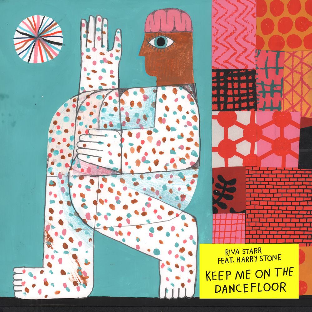 Riva Starr, Soul Speech, Harry Stone, Keep Me On The Dancefloor, cover art