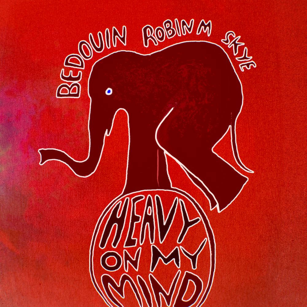 Skye, Bedouin, Robin M, Heavy On My Mind feat. SKYE, cover art