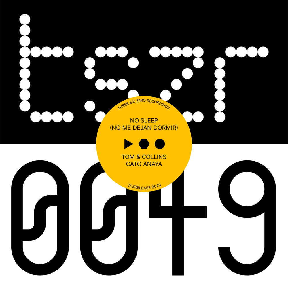 Tom & Collins, Cato Anaya, No Sleep (No Me Dejan Dormir), cover art